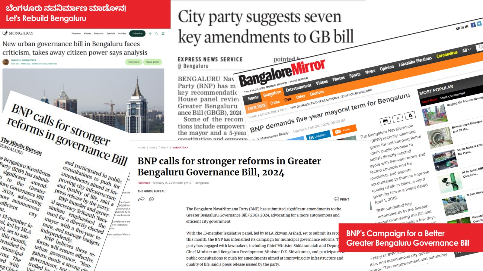 better greater bengaluru governance bill